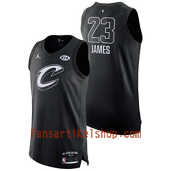 NBA Cleveland Cavaliers Trikot Lebron James 23 2018 All-Star Jordan Brand Schwarz Swingman - Herren NBA Cleveland Cavaliers Trikot Lebron James 23 2018 All-Star Jordan Brand Schwarz Swingman - Herren